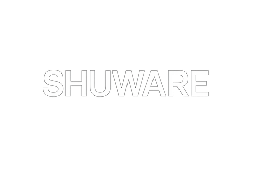 beyaz renkte SHUWARE yazısı